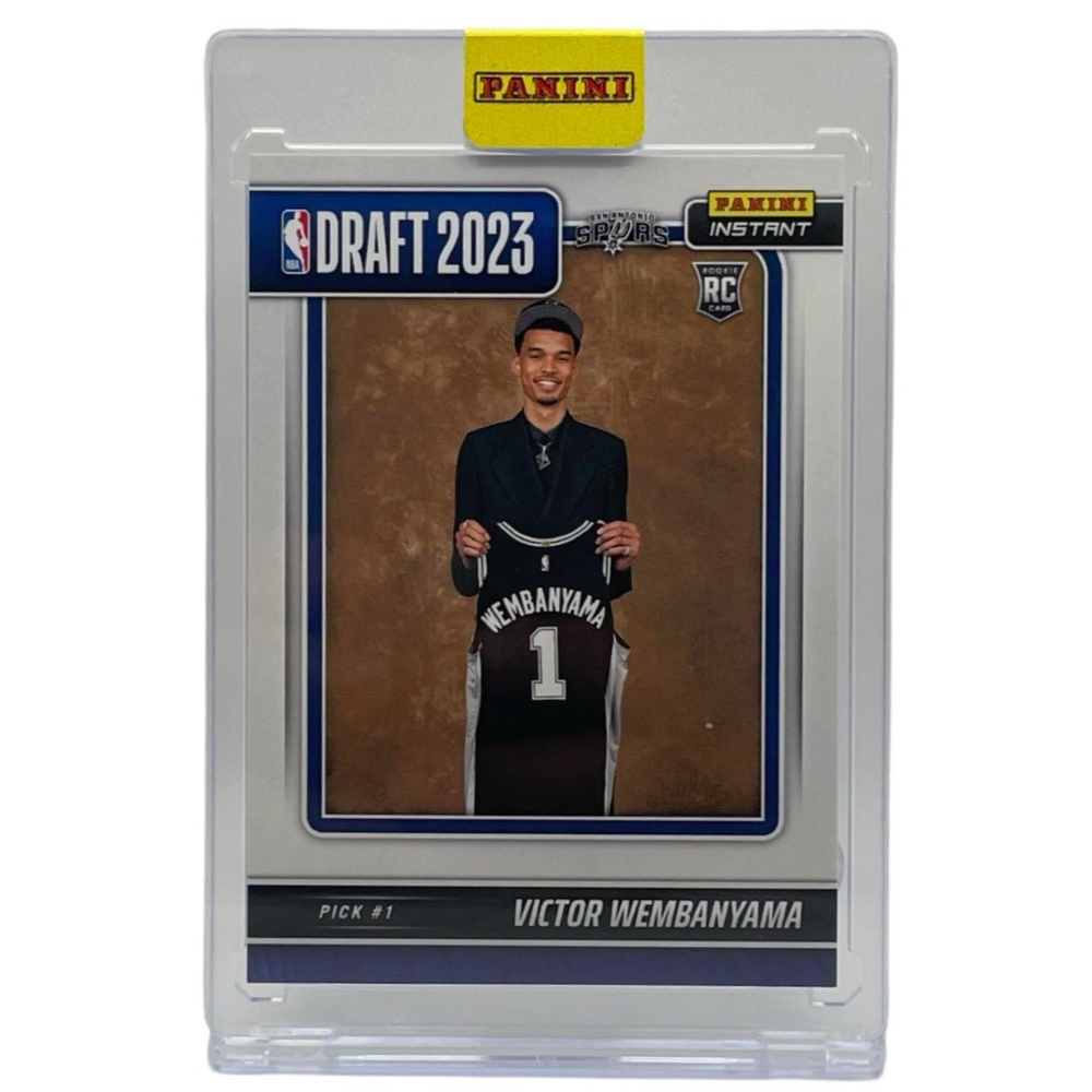 2023 VICTOR WEMBANYAMA PANINI NBA INSTANT DRAFT NIGHT ROOKIE RC Mint/Gem Mint